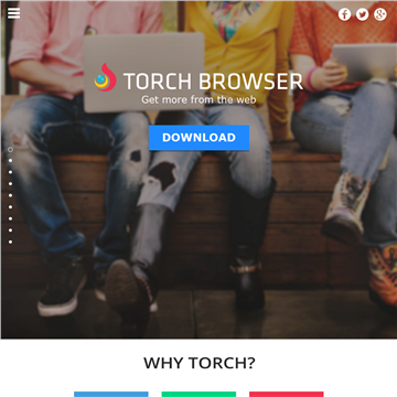 Torch Web Browser网站截图预览