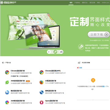 微度新标签页网站截图预览
