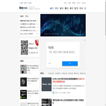 黑莓Berrylink网站截图预览