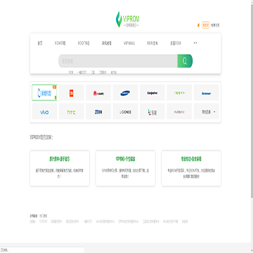 VIPROM网站截图预览