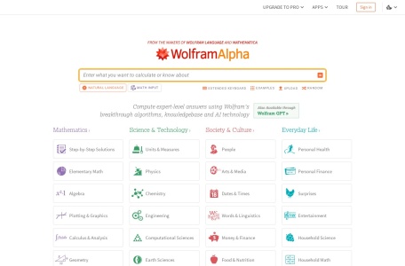 WolframAlpha