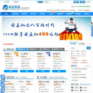 新安数据网站截图预览